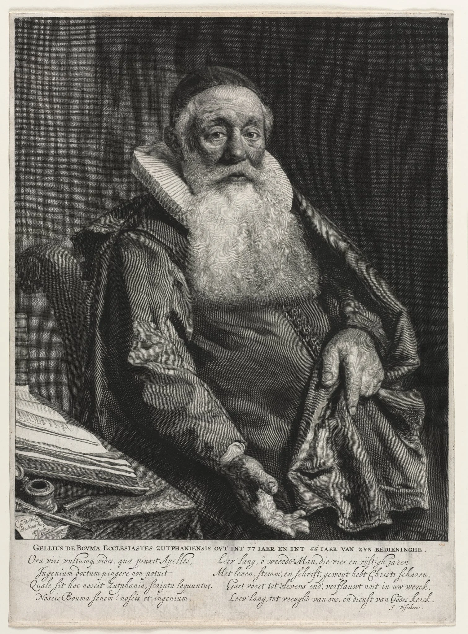 Gellius de Bouma, detail