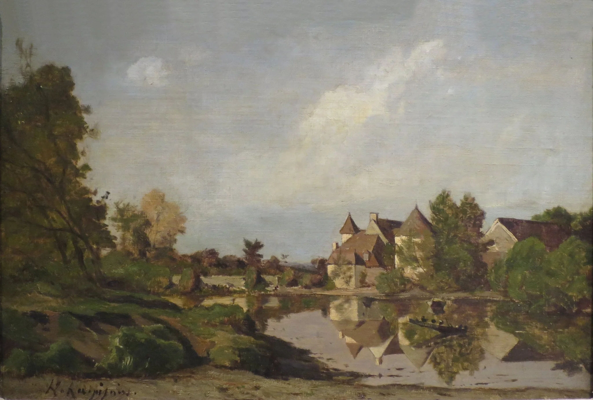 A Farmhouse, detail