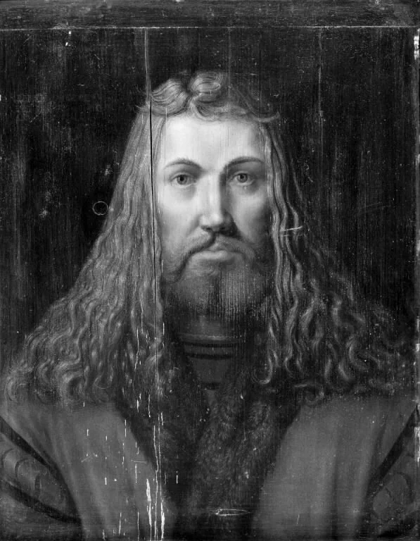 Portrait of the Artist, detail