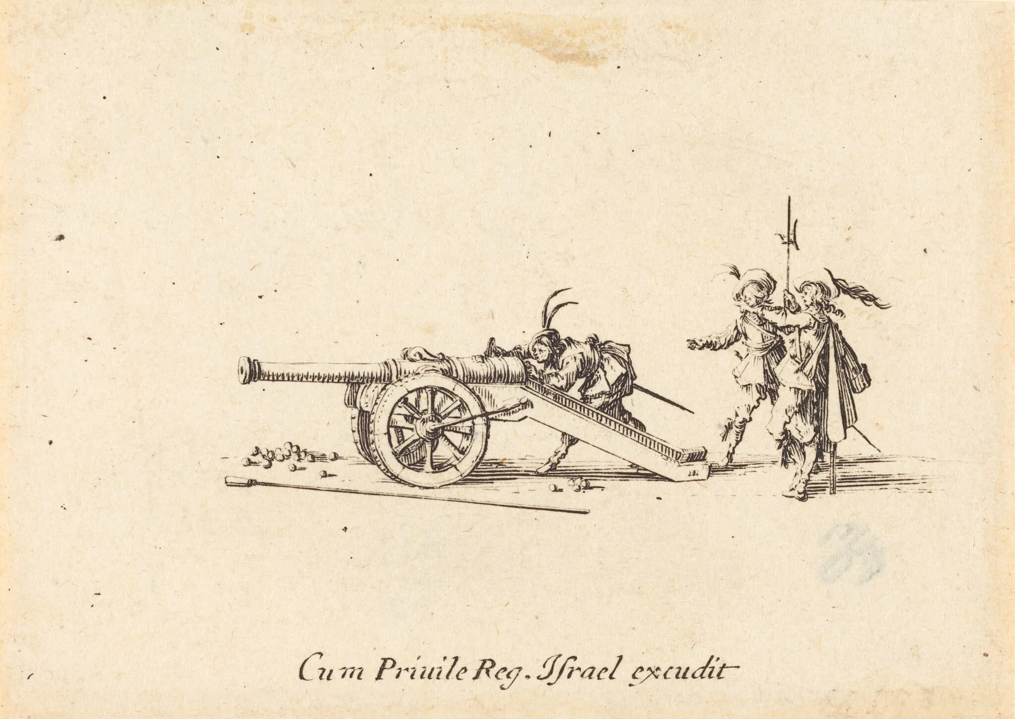 Loading the Cannon, detail