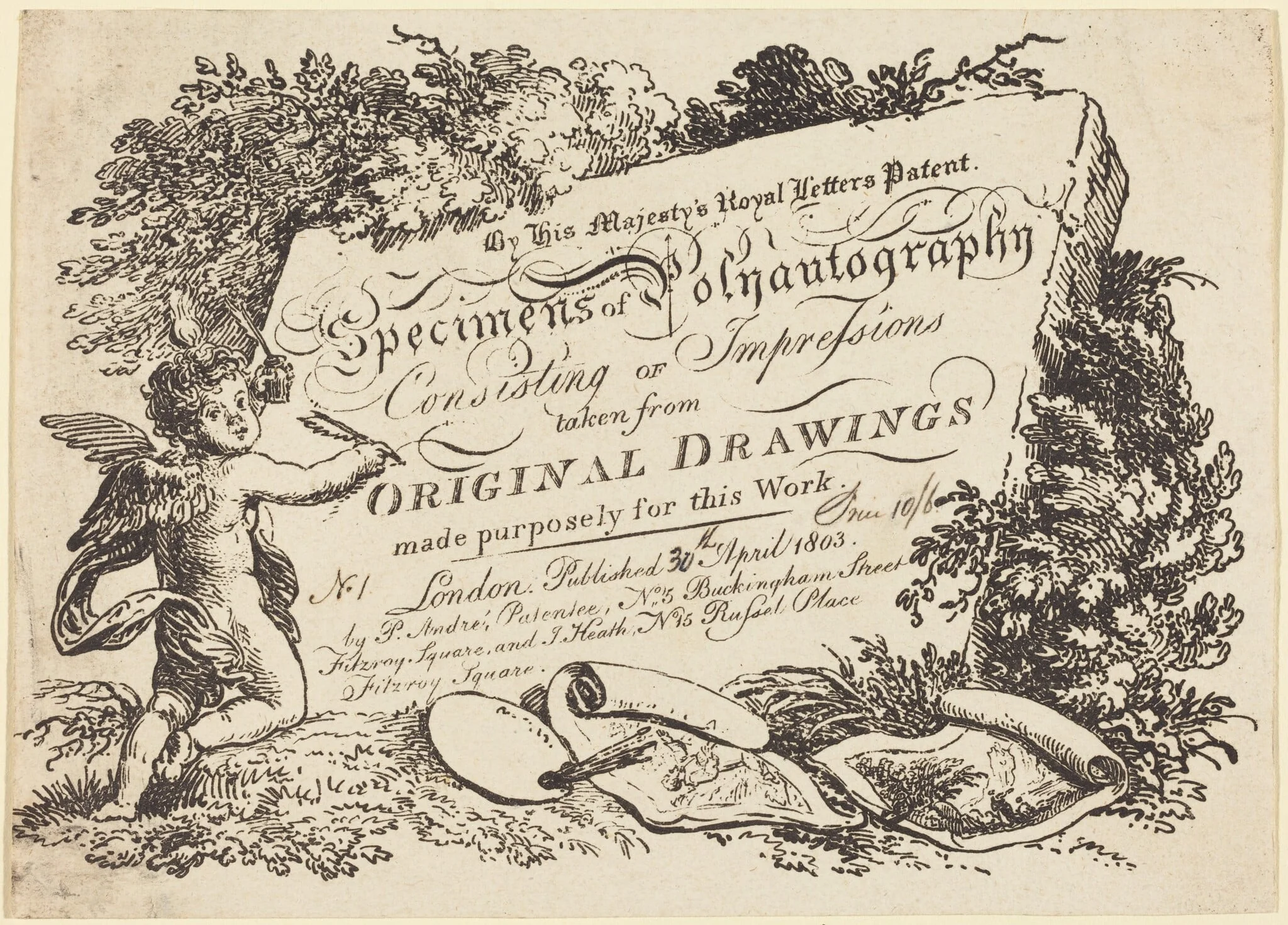 Title Page, detail