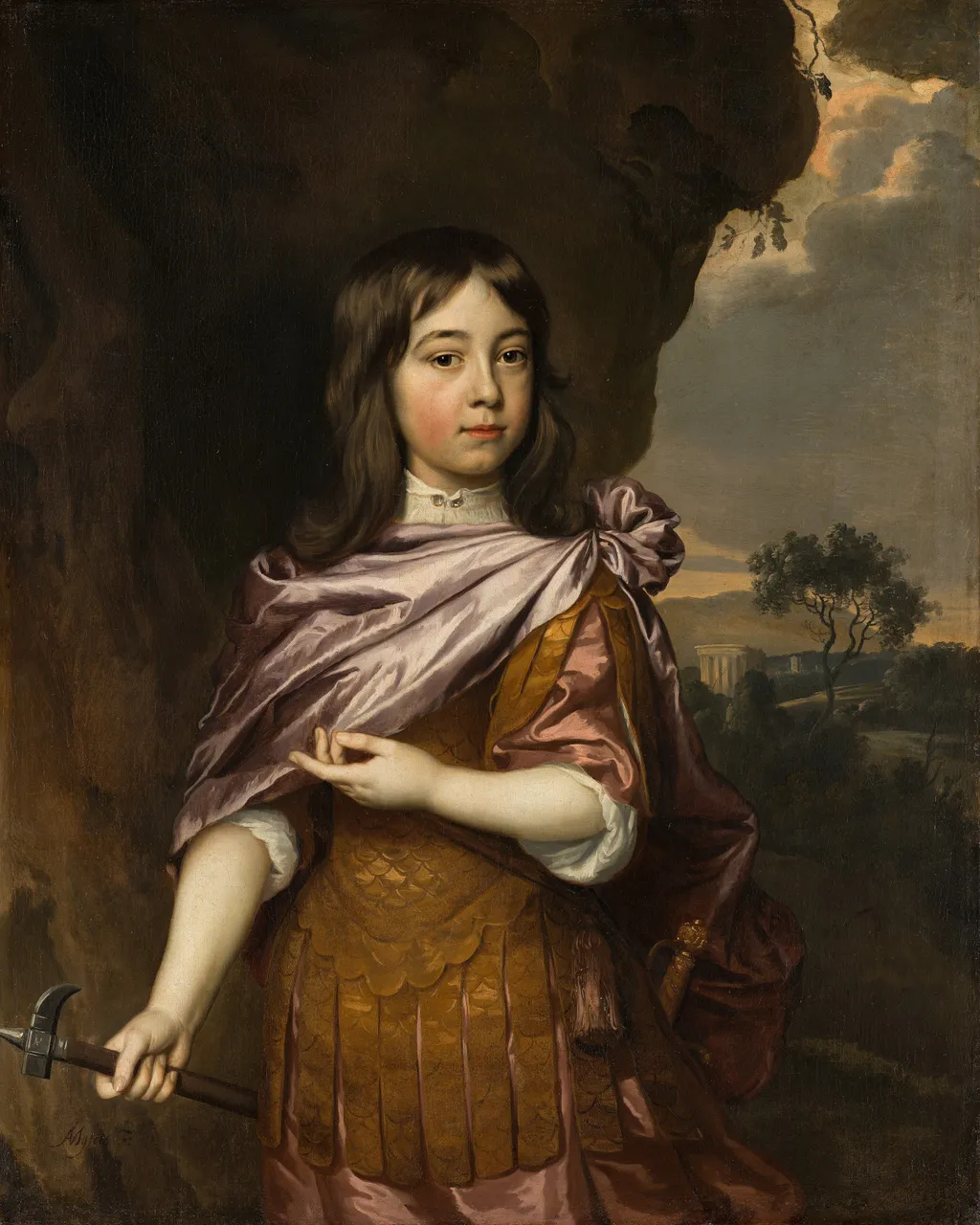 Portrait of Wolfert van Brederode, by Johannes Mytens, oil, 1663
