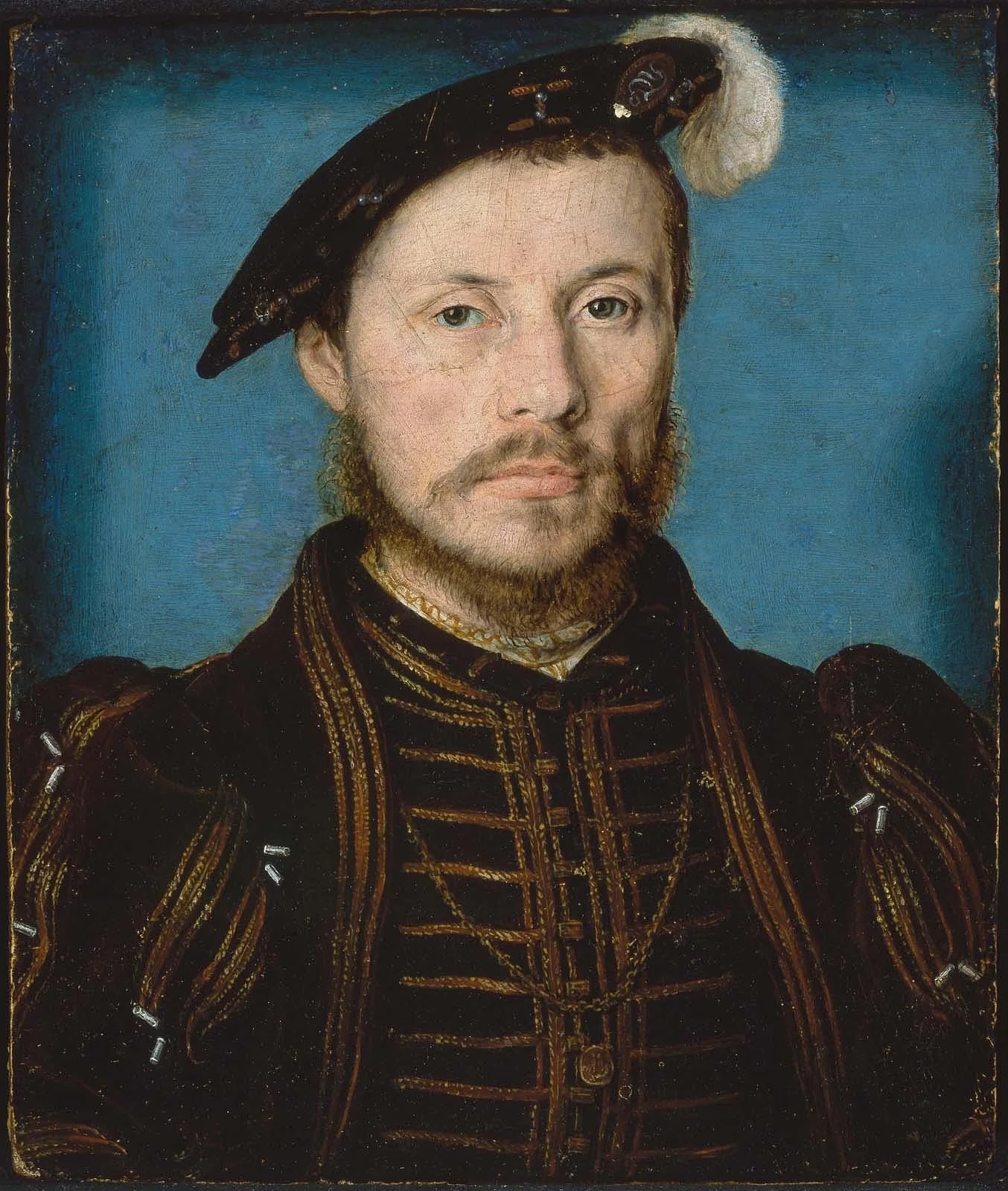 Portrait of a Man, identified as Anne de Montmorency (1493 - 1567), detail