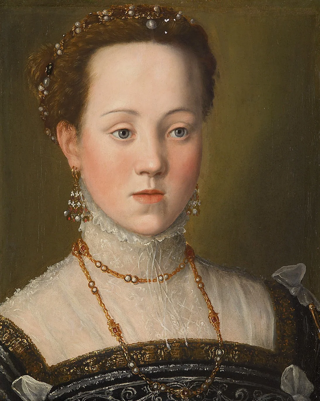 Archduchess Anna (1549-1580), Daughter of Emperor Maximilian II, detail