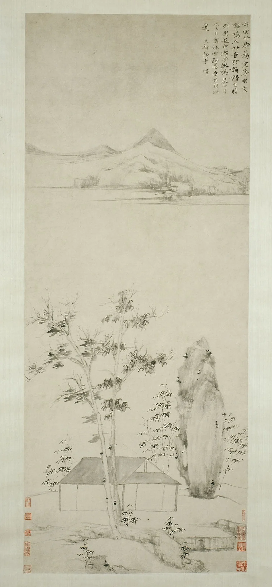 Poetic Thoughts in a Forest Pavilion, detail