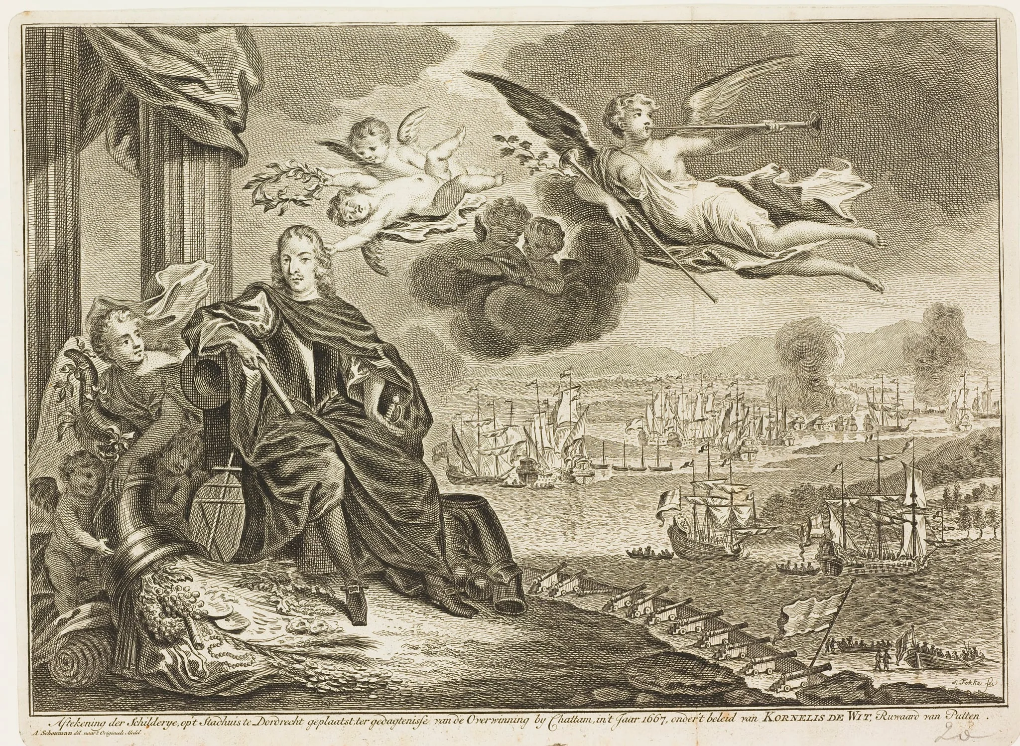 Kornelis de Wit, detail