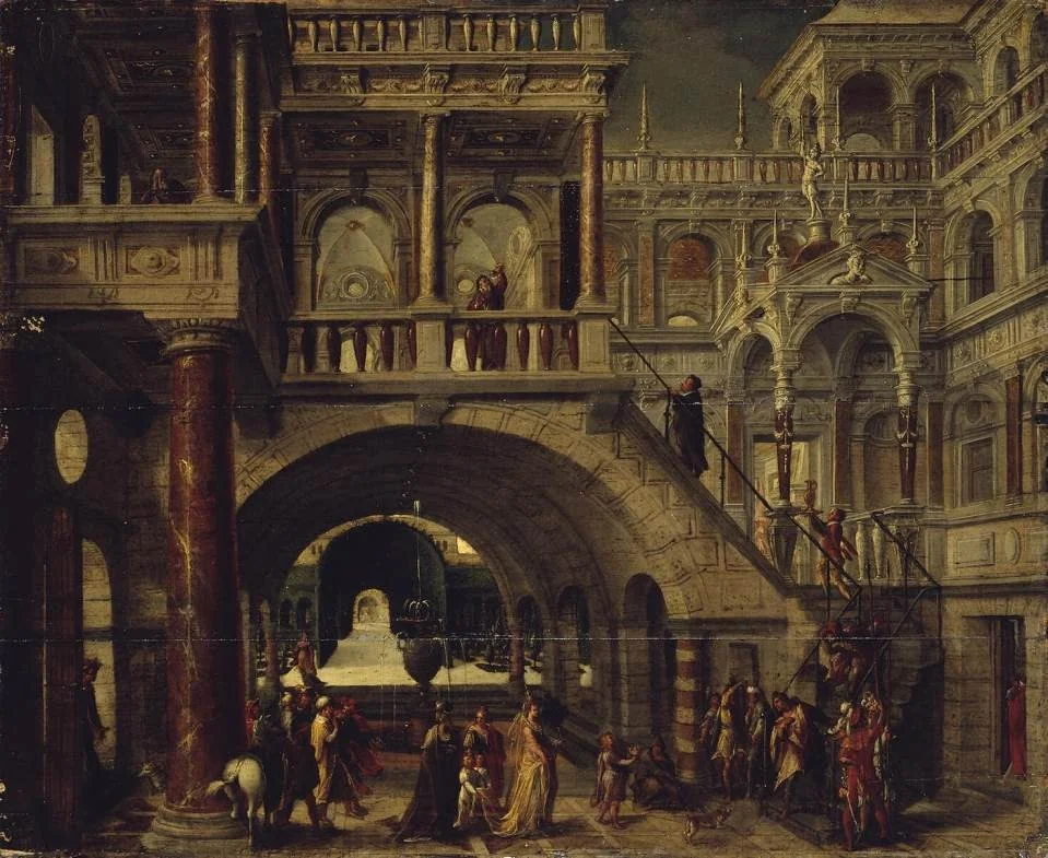 Architectural Landscape, detail
