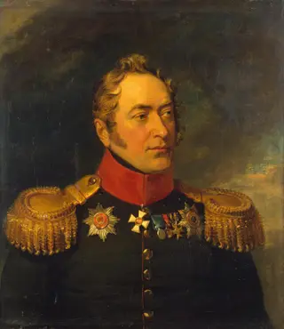 Portrait of Nikolai N. Khovansky (1777-1837), by George Dawe, oil, 1822