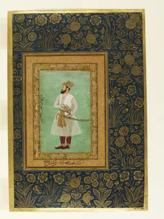 Zu'lfiqar Khan, by Nanha, paint, 1610