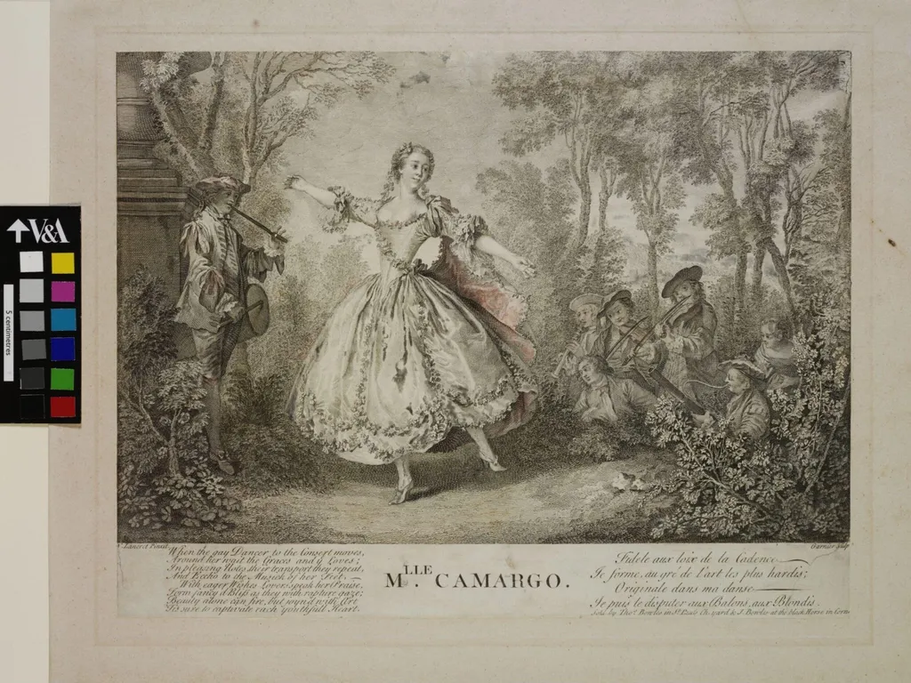 Mlle Camargo, by Nicolas Lancret