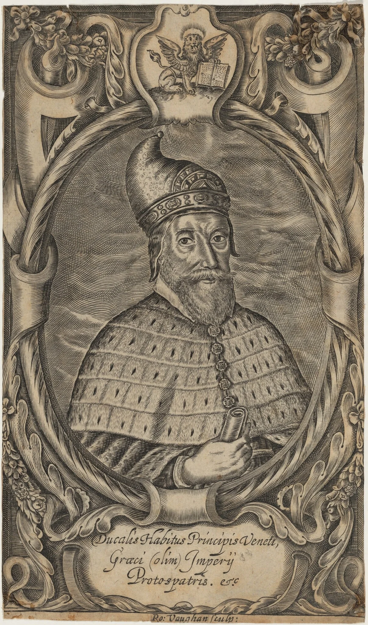 A Venetian Doge, detail
