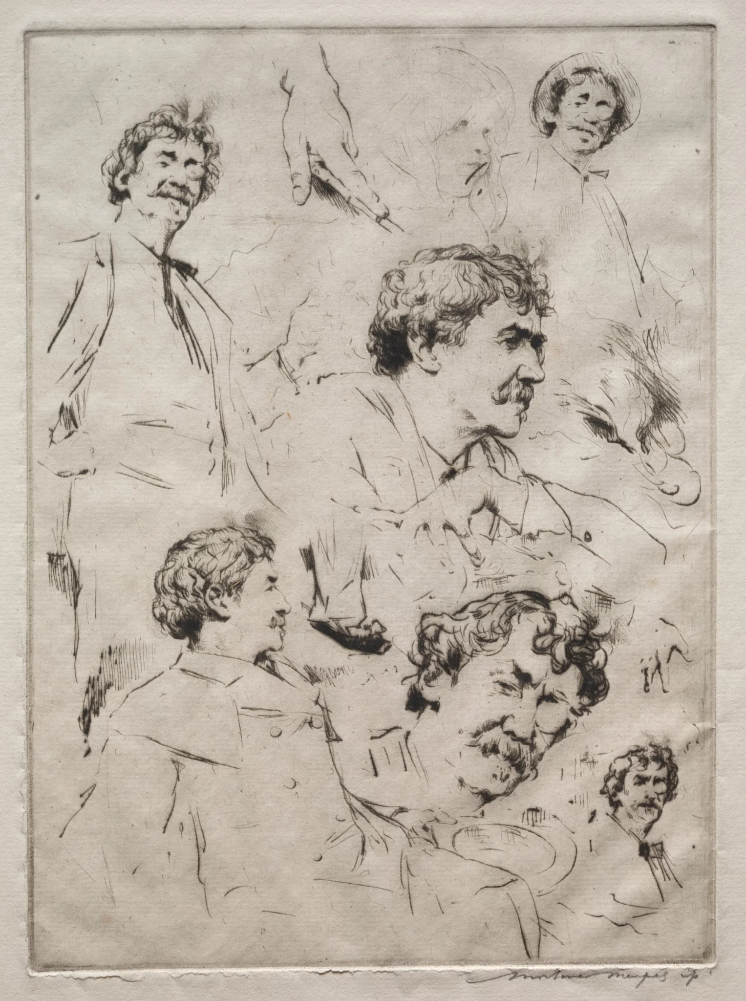 Six Faces of Whistler, detail