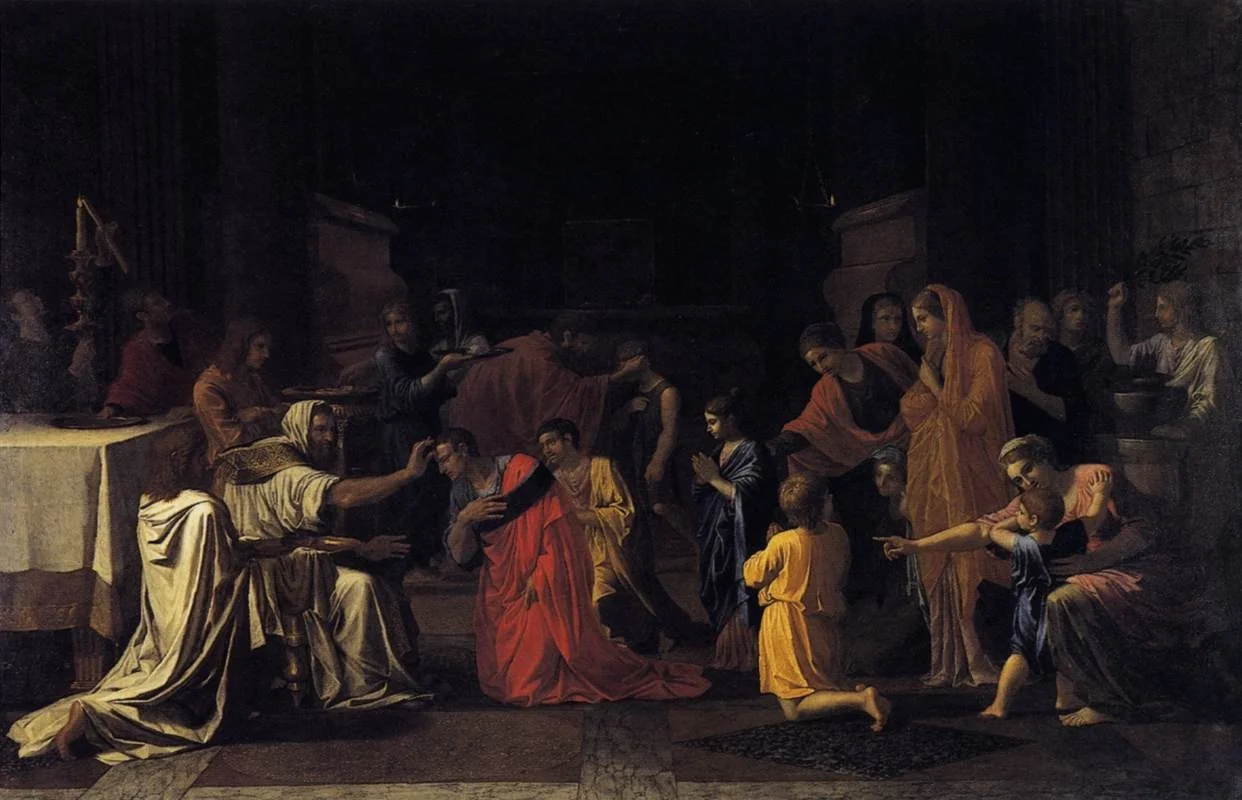 The Sacrament of Confirmation, detail