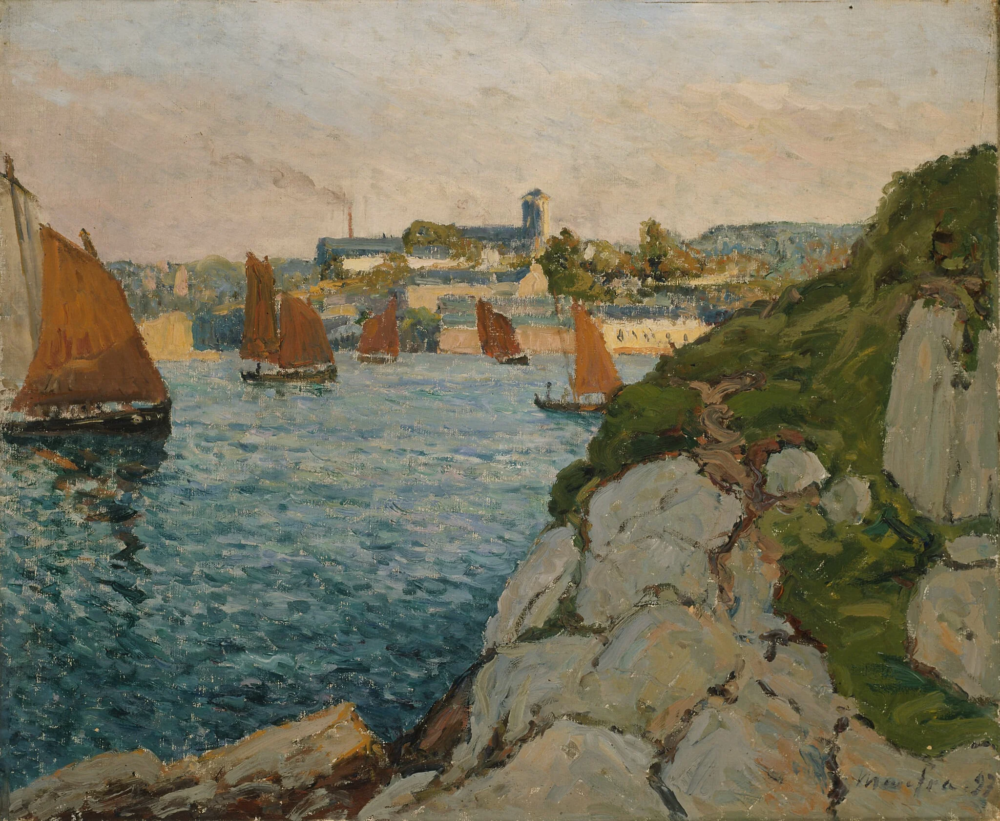 Douarnenez in Sunshine, detail