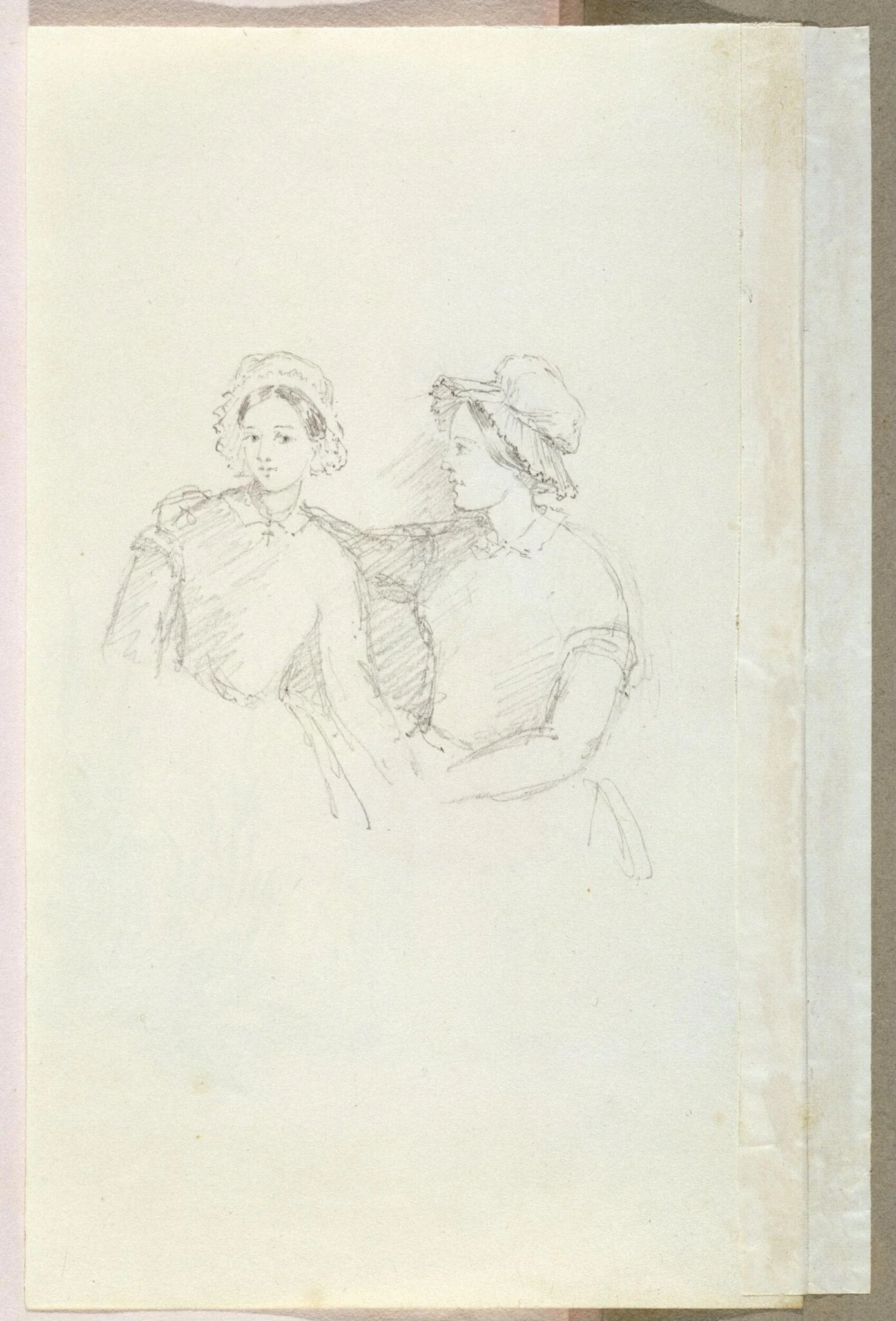 drawing from Ionides Album, detail