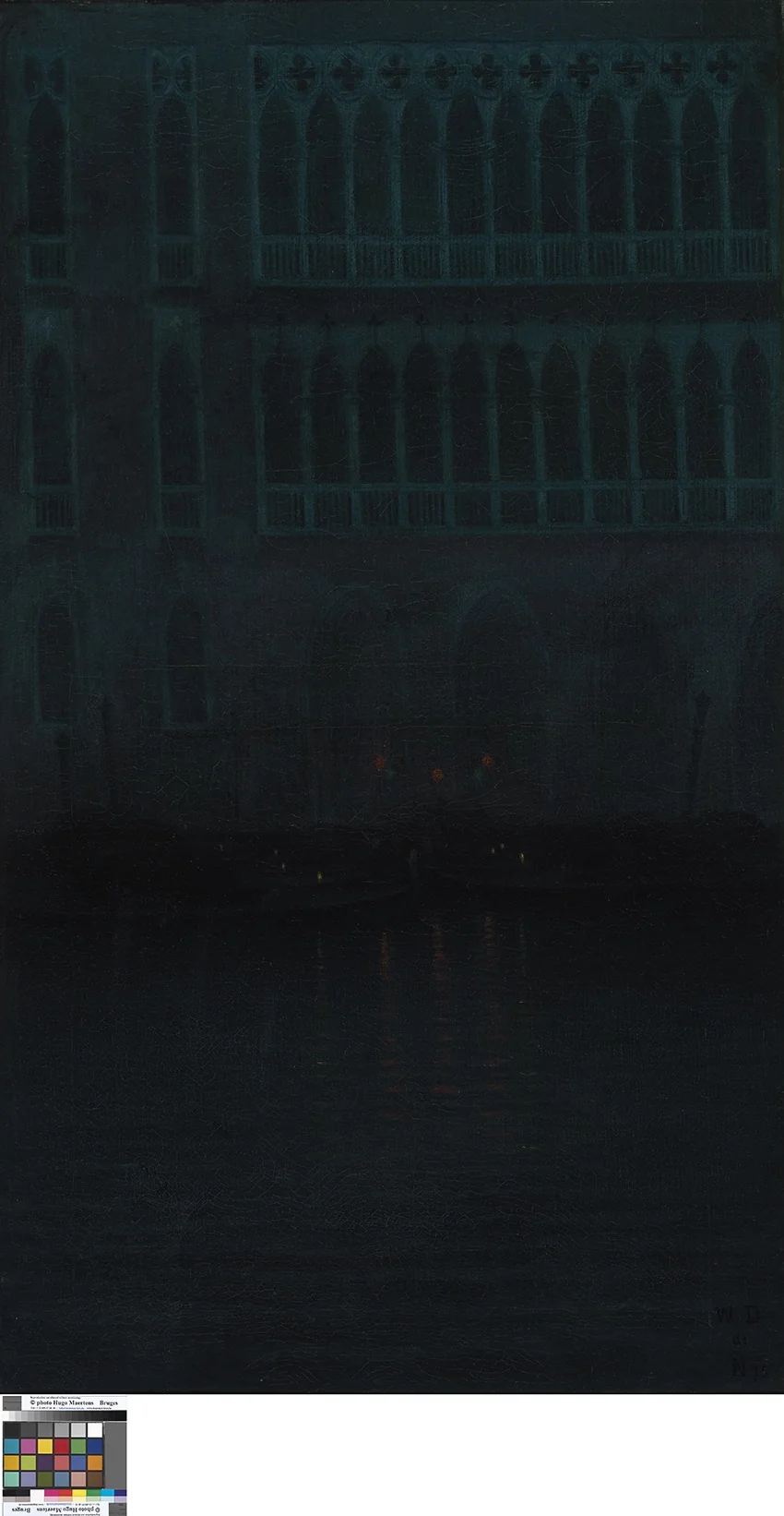 Nacht in Venetië, detail