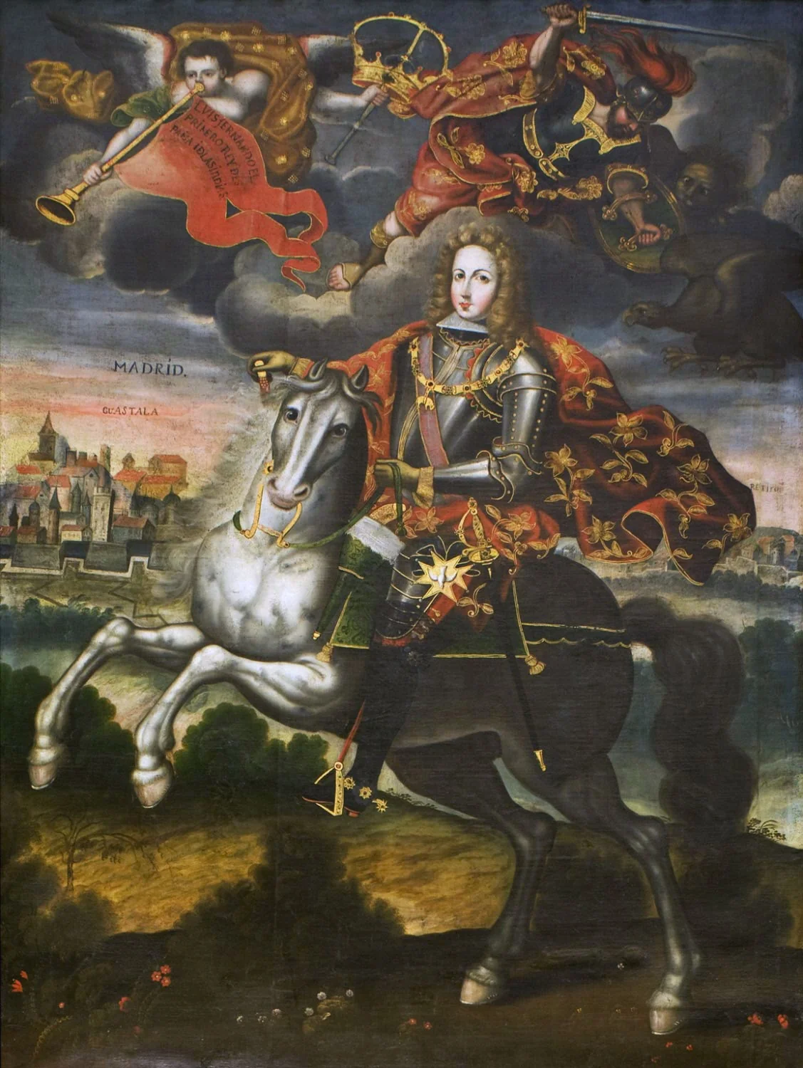 King Louis I of Spain on Horseback, detail