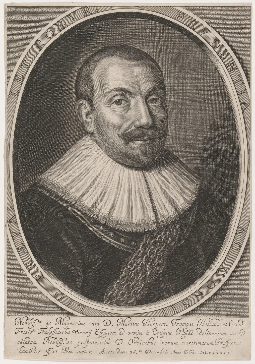 Martin Herpert, by Willem Hondius, ink, 1639