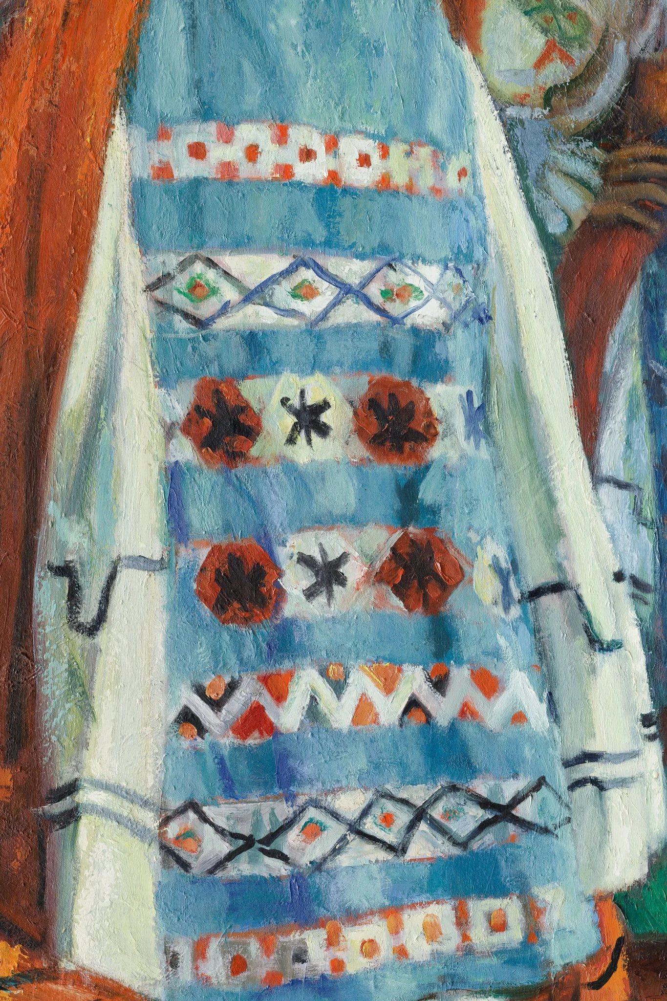 Dans românesc, detail