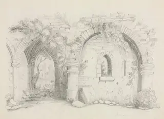 Ruins, by Mary Altha Nims, 1840