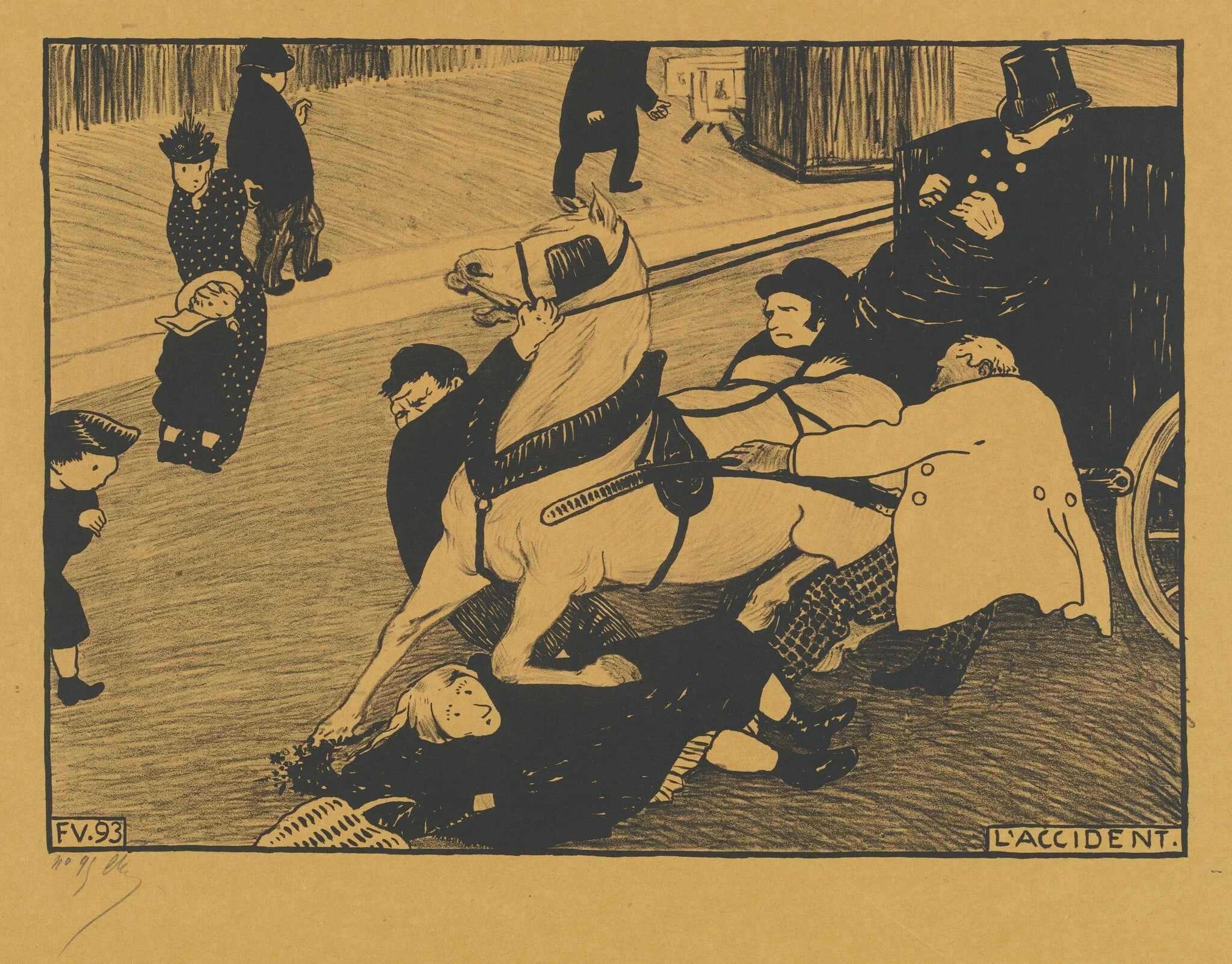 L'Accident (The Accident), detail