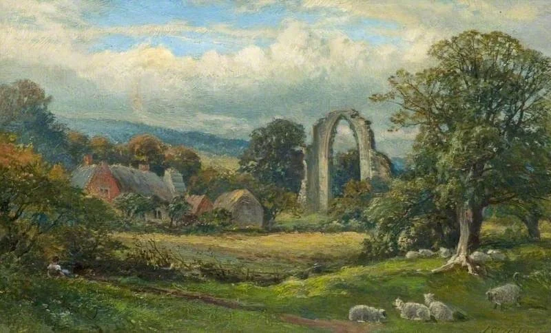 Dale Abbey, Derbyshire, detail