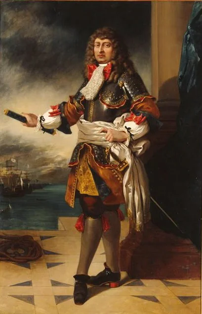 Anne Hilarion de Costentin, comte de Tourville (1642-1701), detail