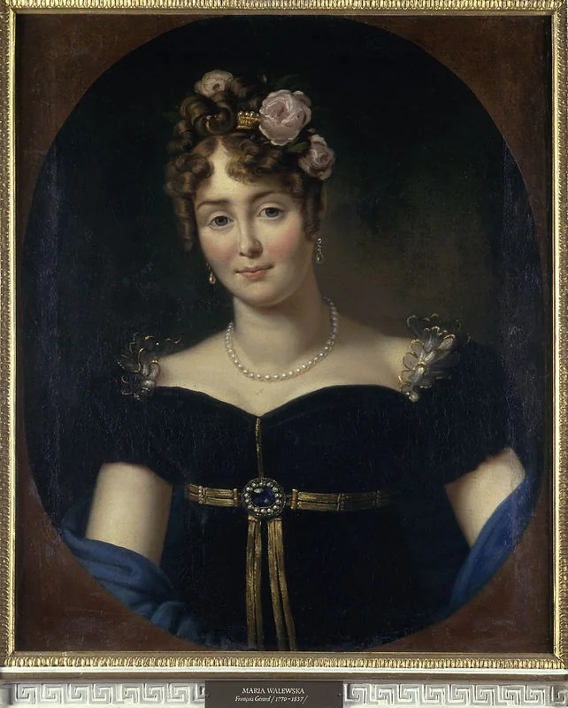 Portrait of Maria Walewska (1786–1817), detail