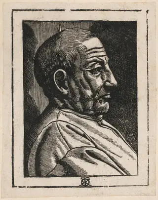Torello Saraina, by Giovanni Francesco Caroto, ink, 1540