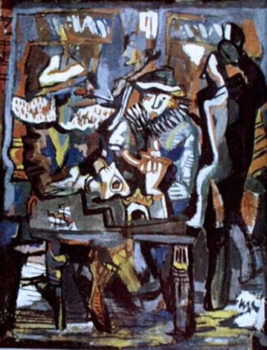 Café - Concert, detail