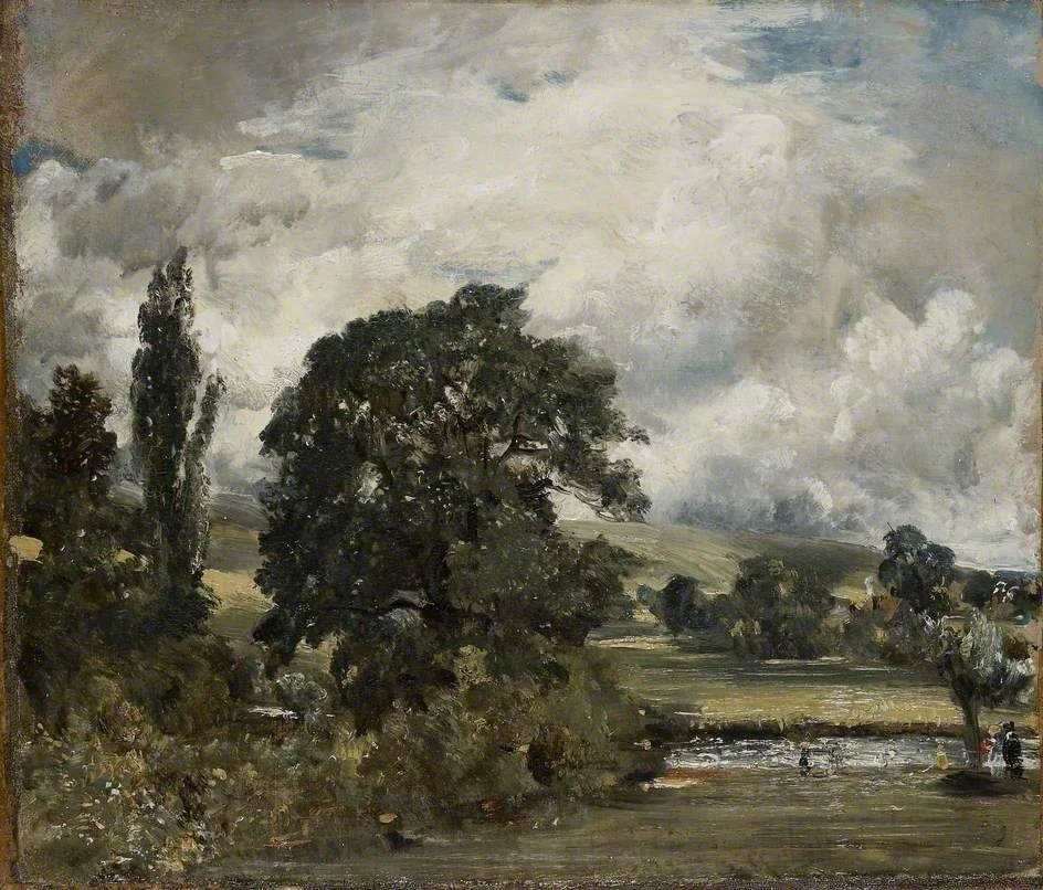 Water Meadows near Salisbury, detail