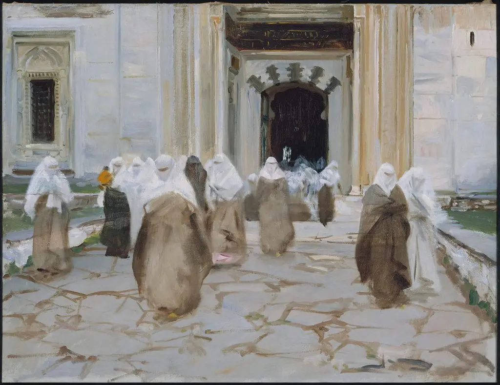 Door of a Mosque, by John Singer Sargent, oil, 1896
