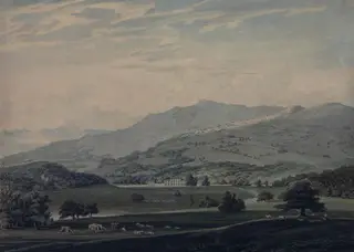View in Westmorland, by John Robert Cozens, watercolor, 1770