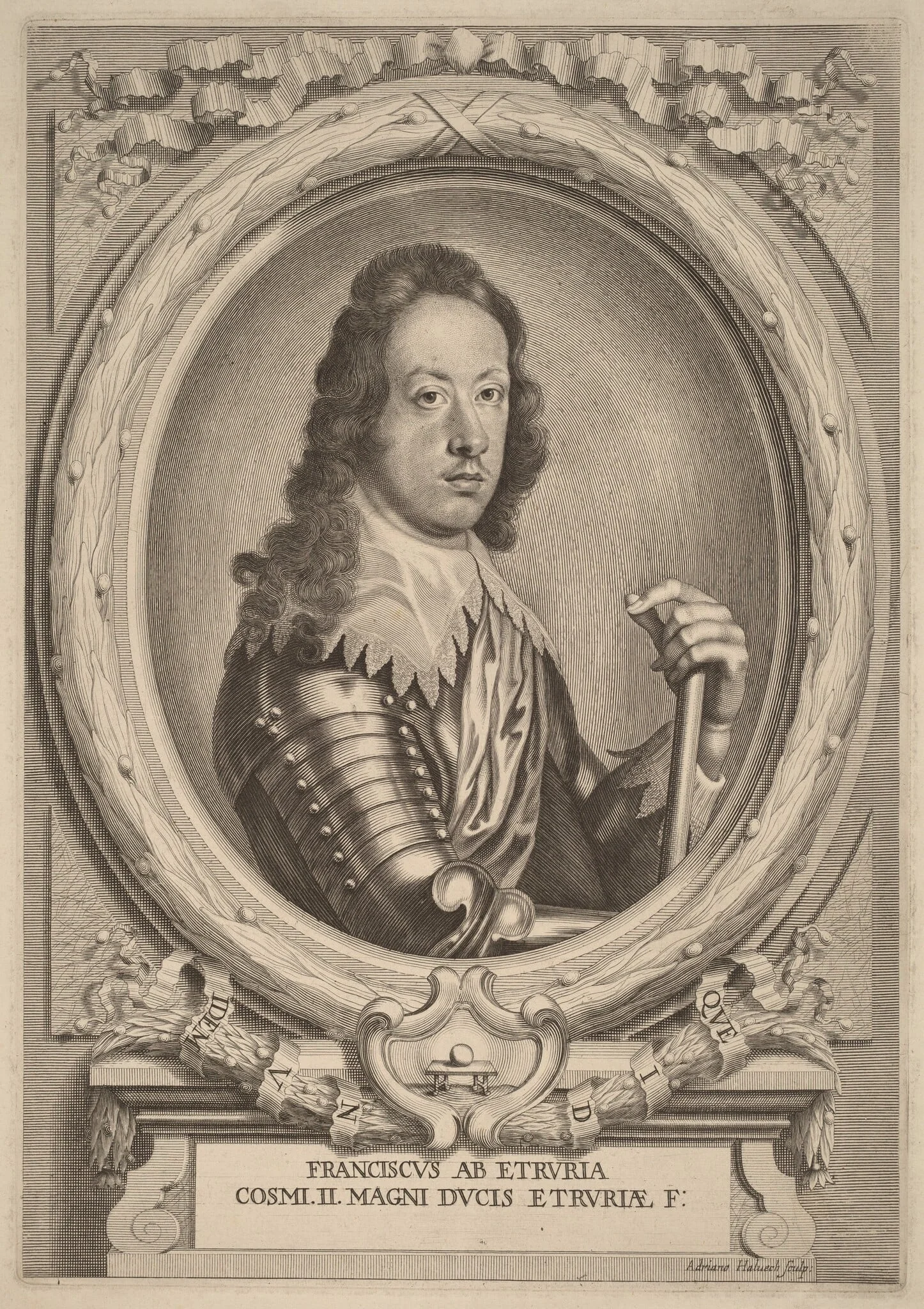 Cosimo II, Grand Duke of Tuscany, detail