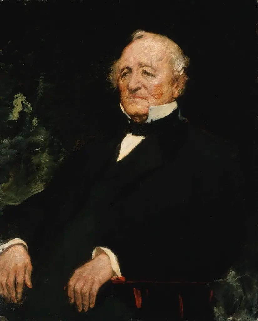 Senator Charles Sumner, by William Morris Hunt, oil, 1870