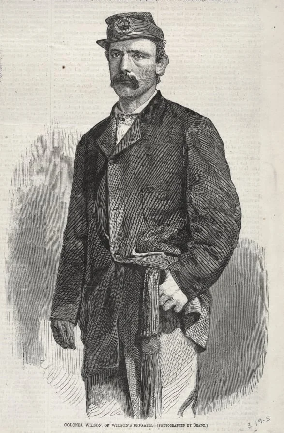 Colonel Wilson, of Wilson's Brigade, detail