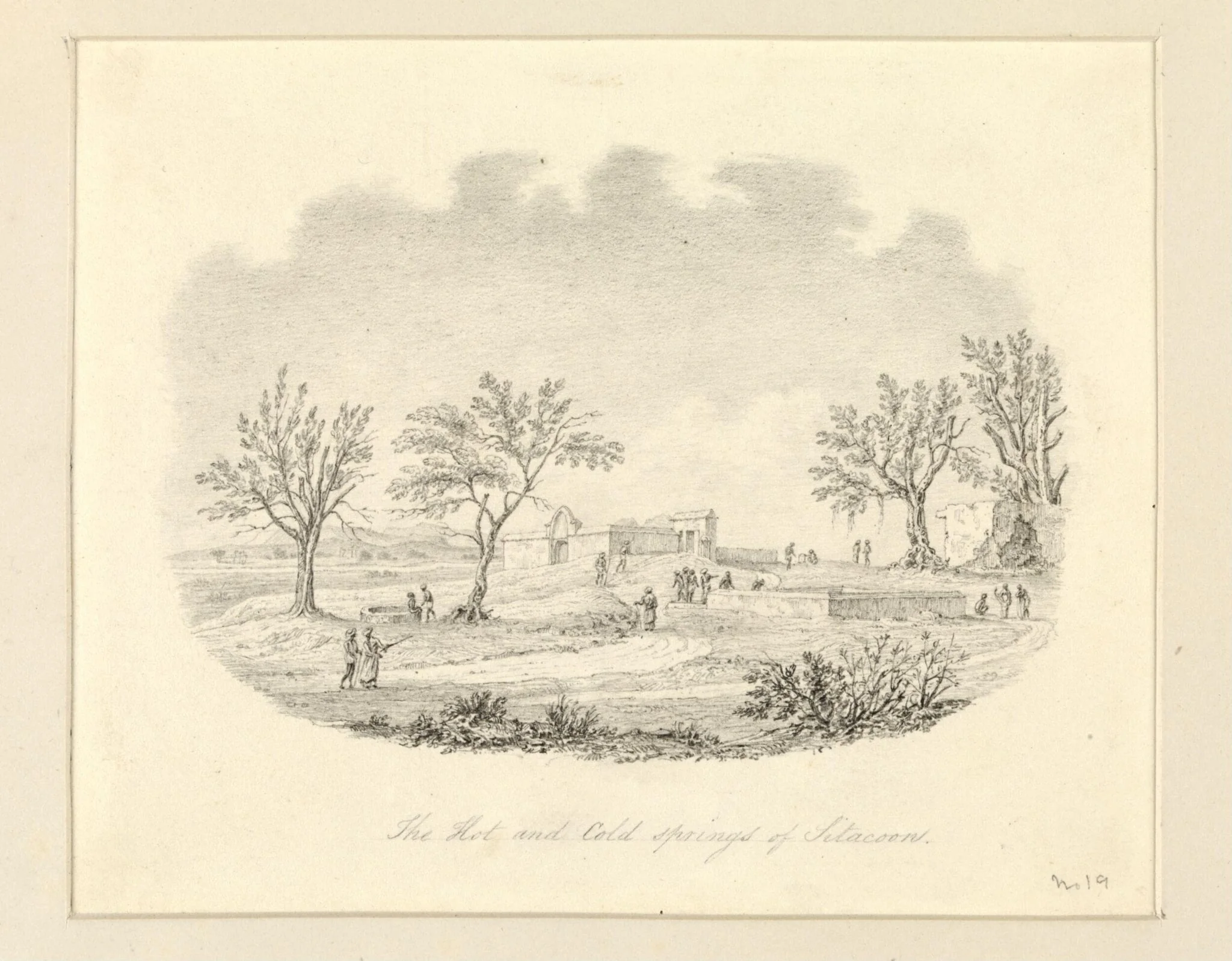 The hot and cold springs of Sitacoon, detail