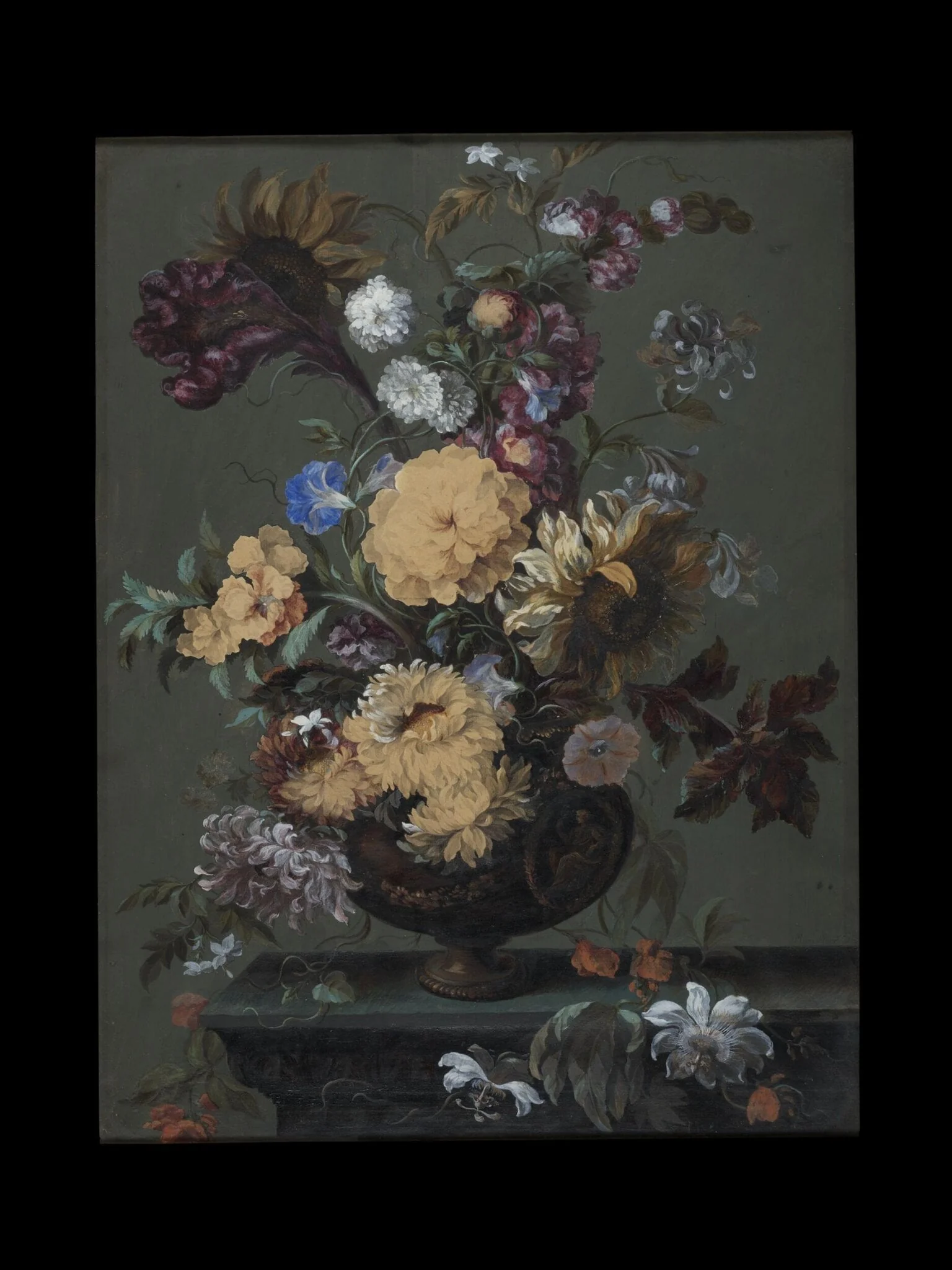 Flowers in a Vase, detail