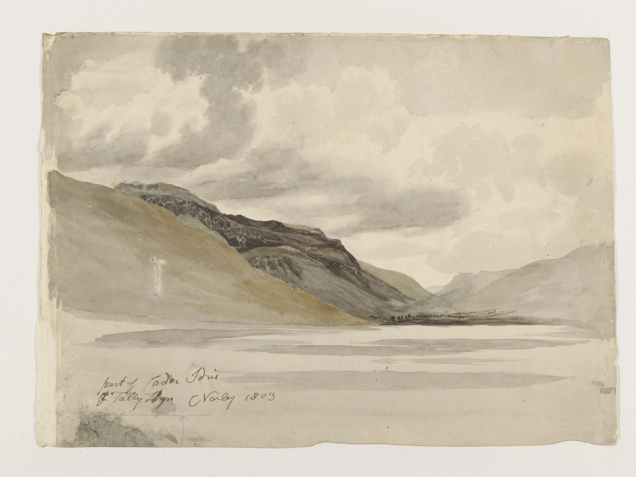 Part of Cader Idris and Tal-y-Llyn, detail