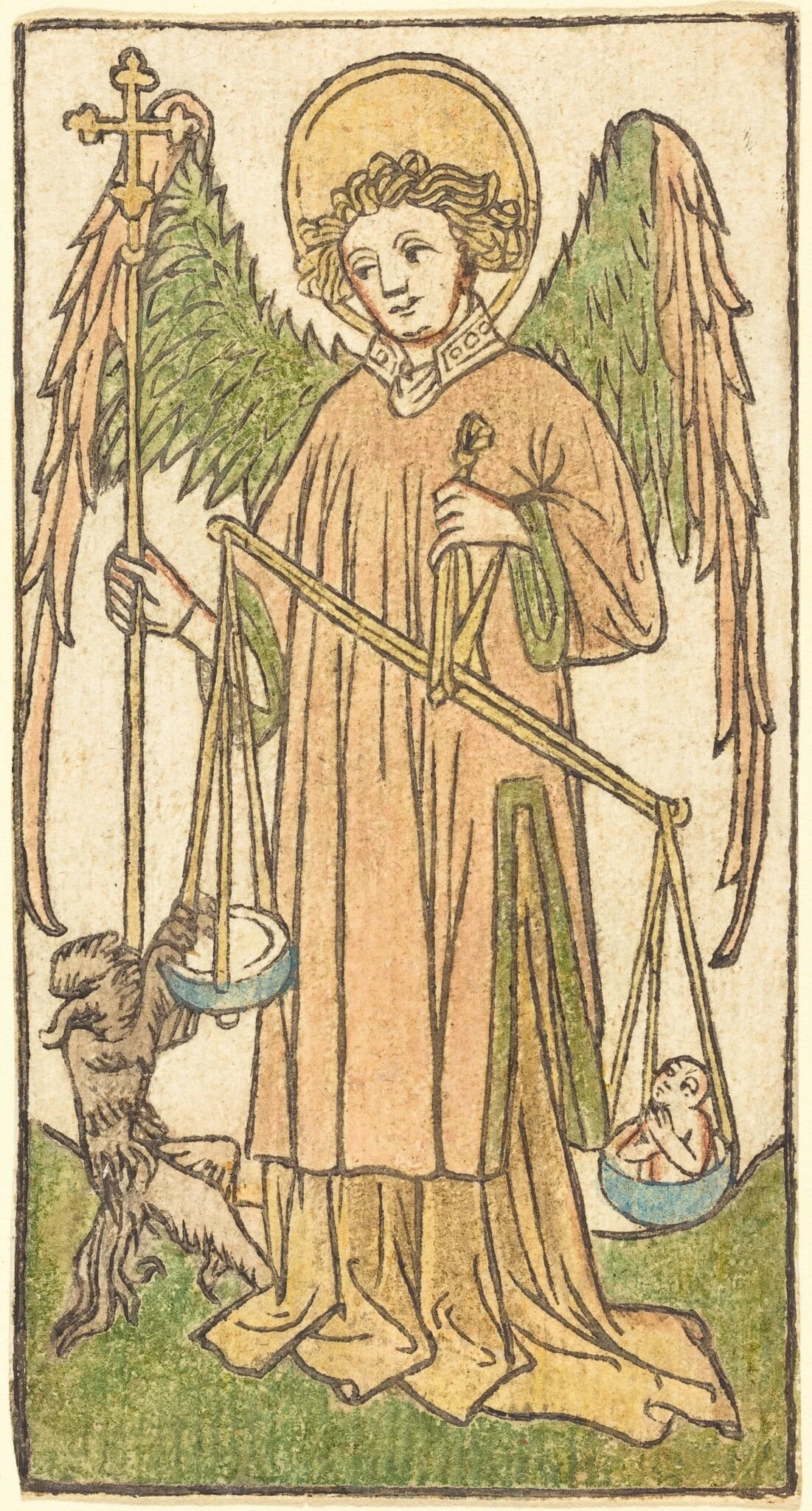 Saint Michael, detail