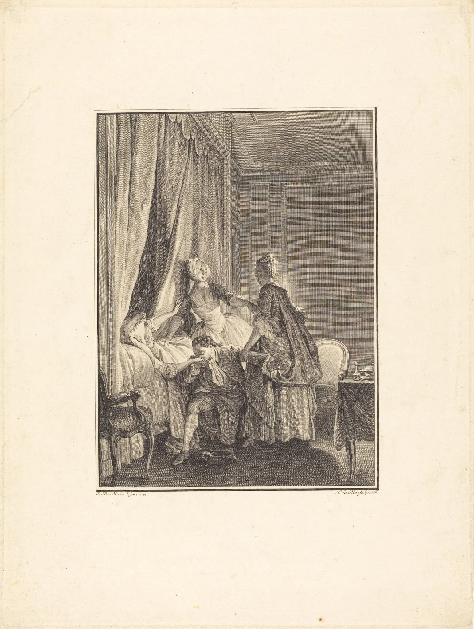L'inoculation de l'amour, detail