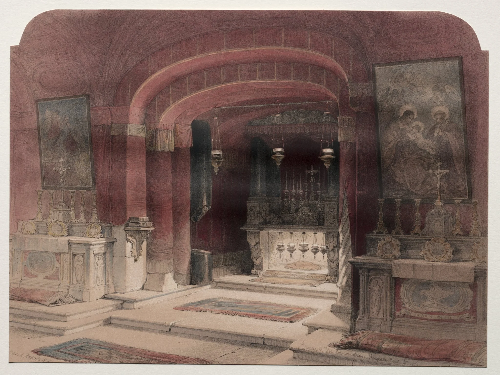 Shrine of the Annunciation, Nazareth, detail
