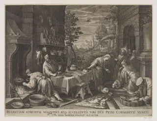 Untitled, by Jan Sadeler, 1550