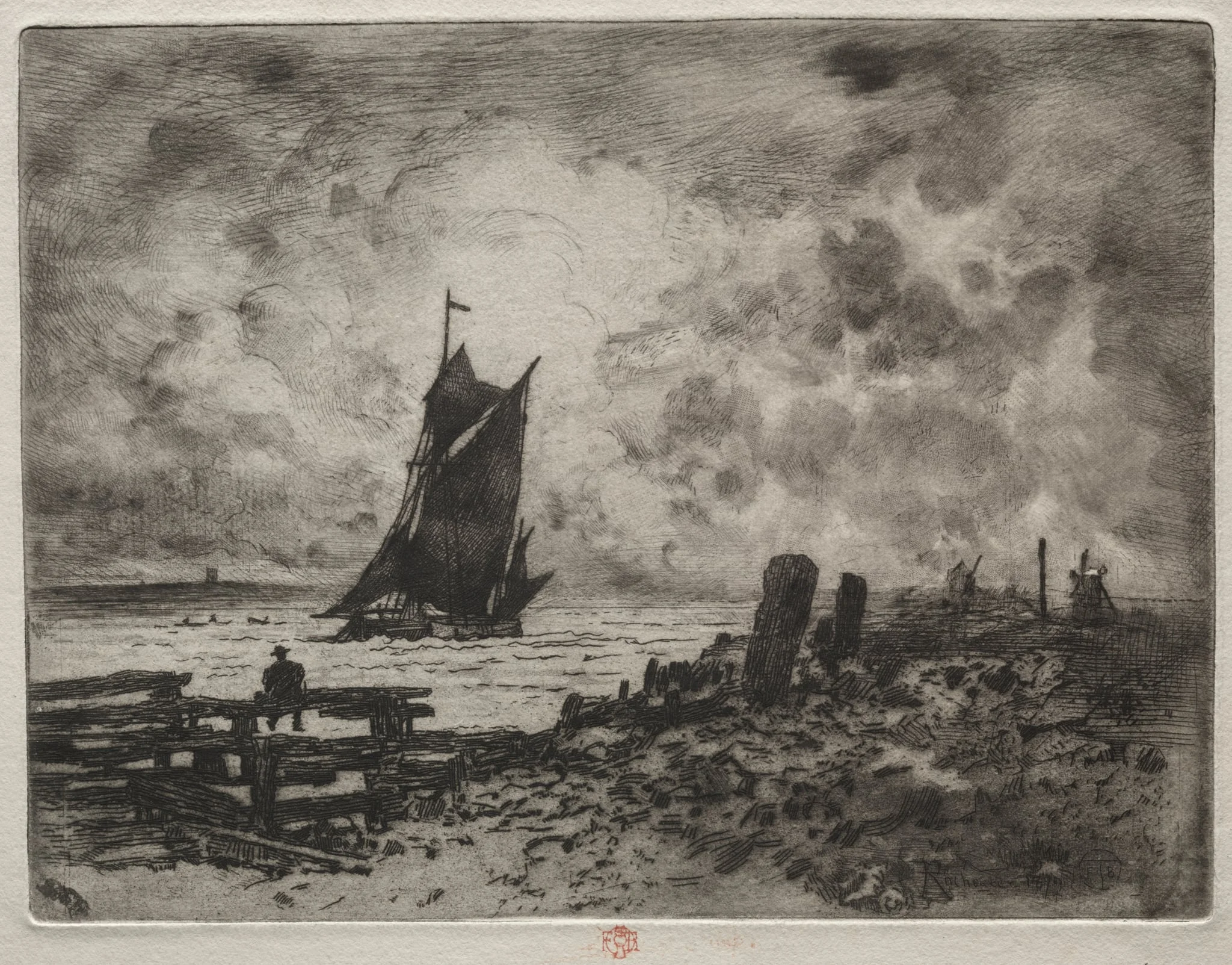 The Little Marine: Souvenir of Medway, detail