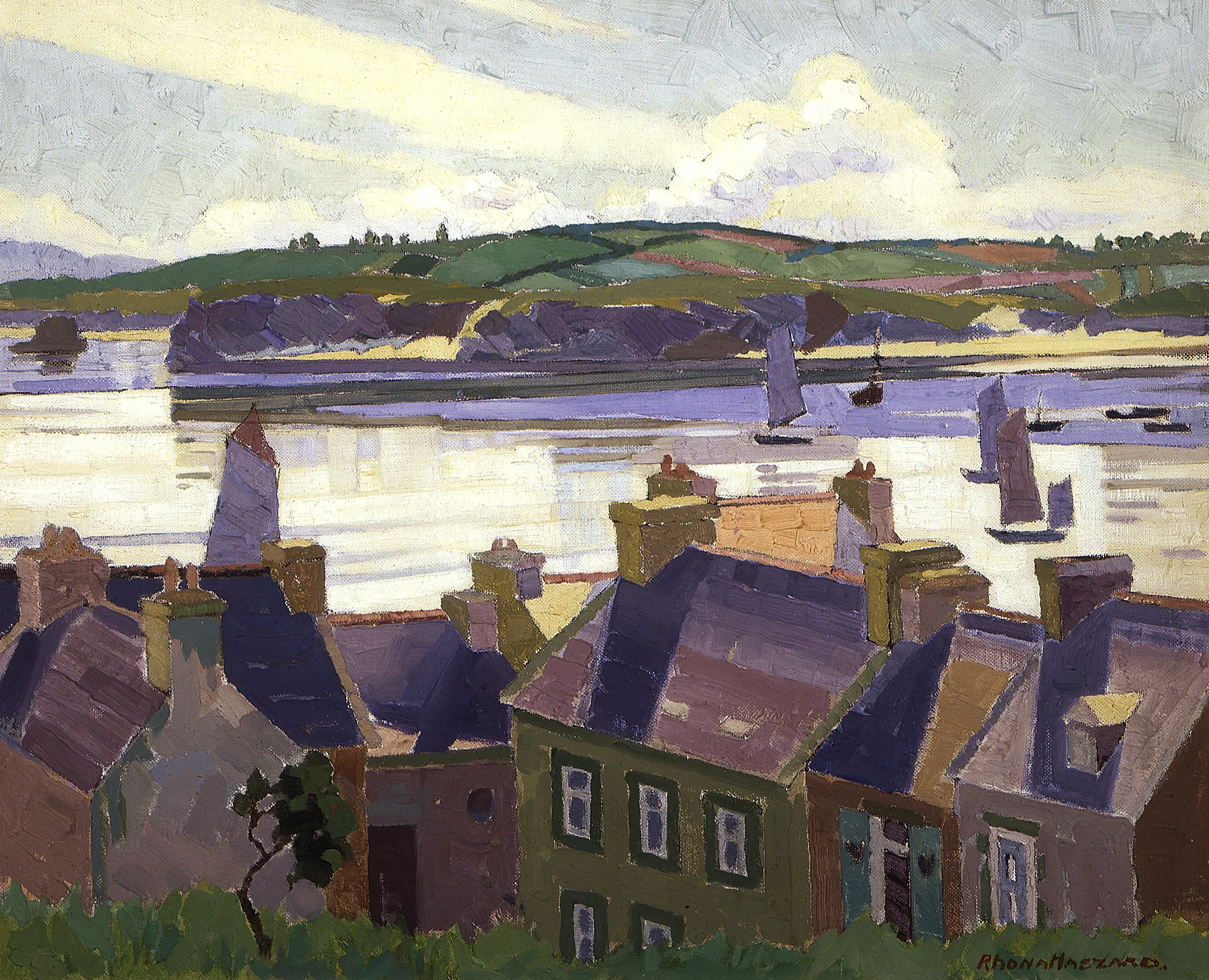 Morning calm, Camaret, detail
