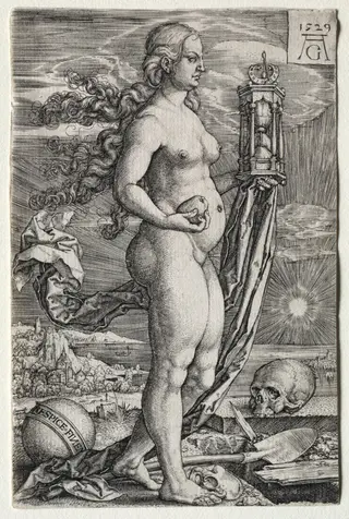 Respice Finem, by Heinrich Aldegrever, 1529
