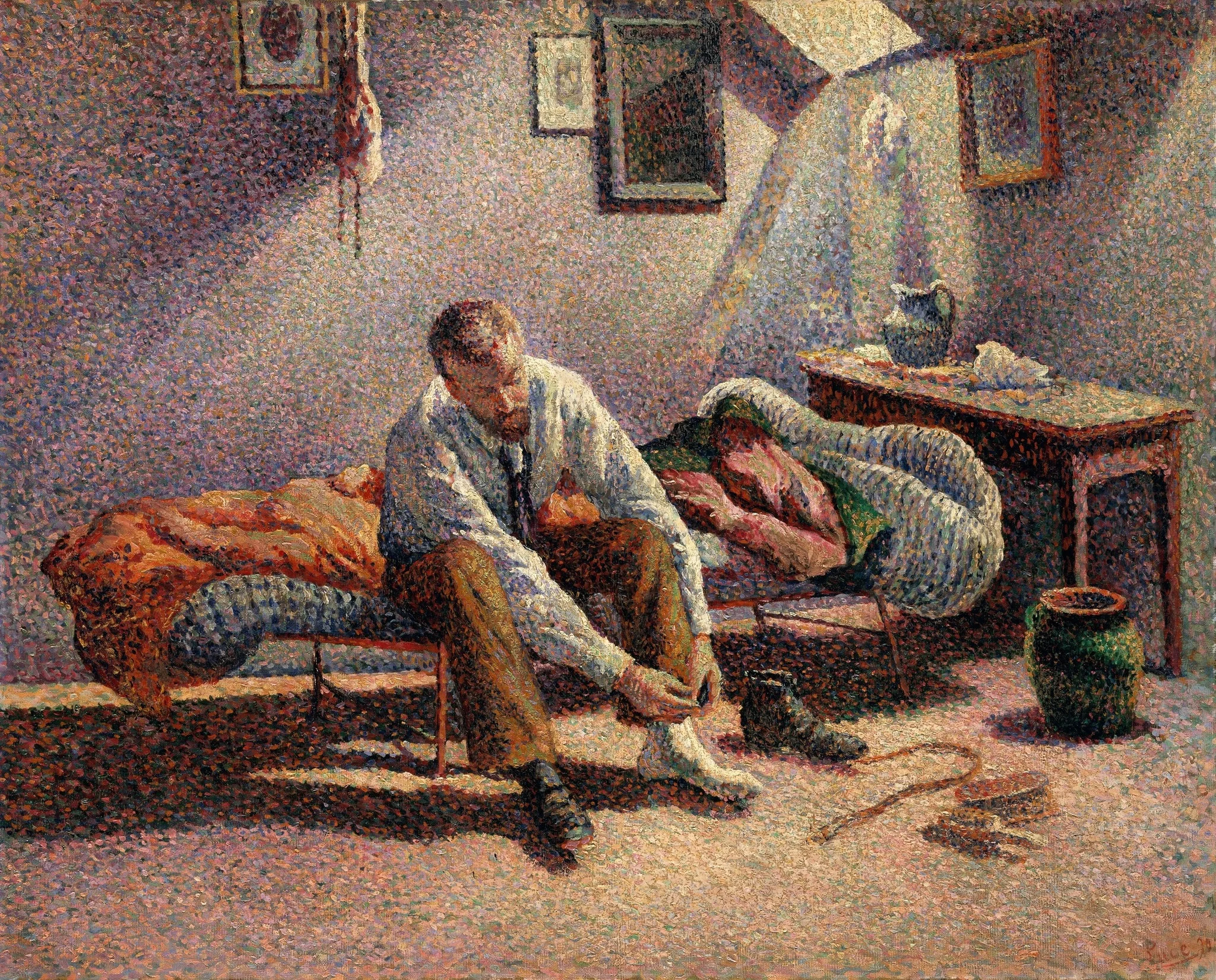 Morning, Interior, detail