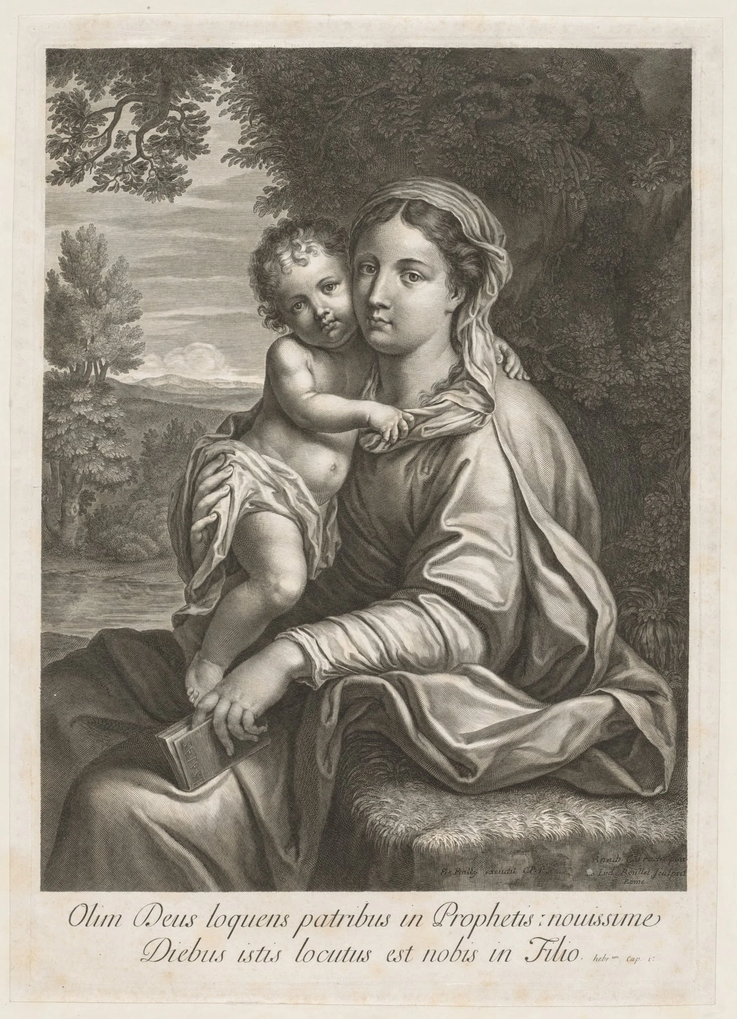 Madonna and Child, detail