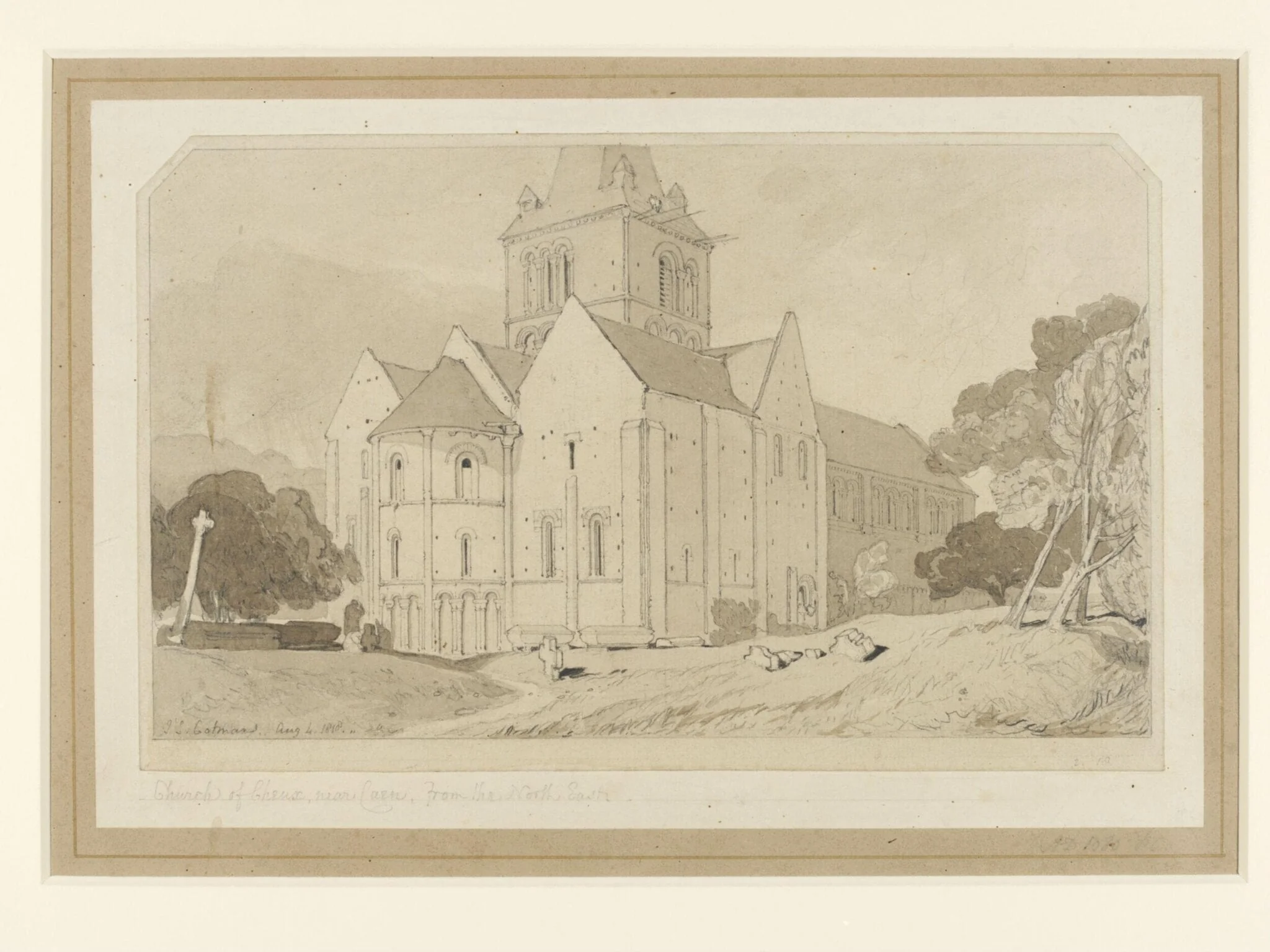 Church of Cheux, near Caen, detail