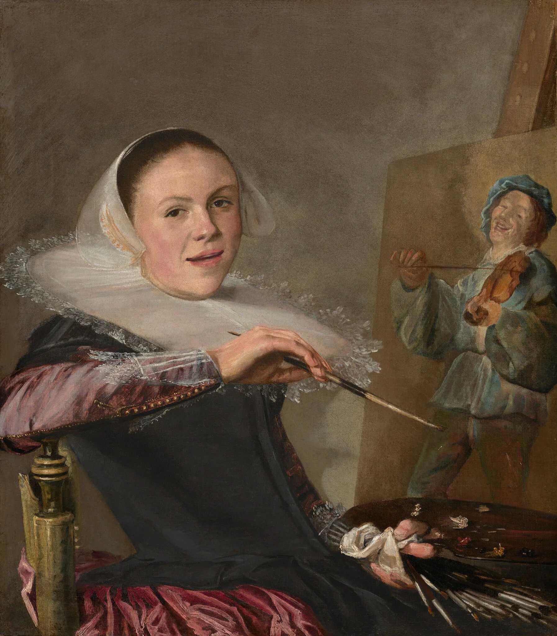 Self-Portrait, detail